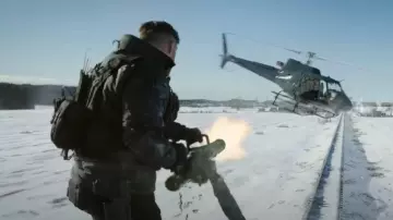Vejprty railway line in Chomutov in the Czech Republic where Tyler Rake (Chris Hemsworth) shot down a helicopter in Extraction 2