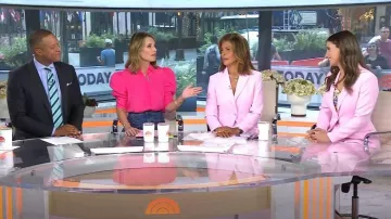Ted Baker Myyia Slim Fit Blazer porté par Angie Lassman comme vu dans Today on July 13, 2023