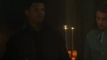 H&M Overshirt worn by Ned 'Nick' Nickerson (Tunji Kasim) as seen in Nancy Drew (S04E07)