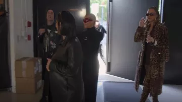 Balenciaga x adidas XS Hourglass Mini Bag worn by Kim Kardashian as seen in The Kardashians (S03E08)