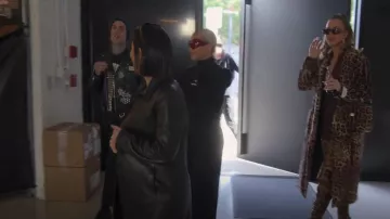 Balenciaga Butterfly Sunglasses worn by Kim Kardashian as seen in The Kardashians (S03E08)