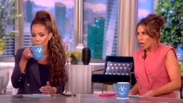 Veronica Beard Amika Double-Breasted Vest worn by Alyssa Farah as seen in The View on  July 14, 2023