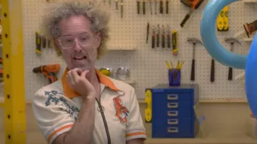 Tombolo Crouching Tiger Polo worn by Brooks Atwood as seen in Hack My Home (S01E01)