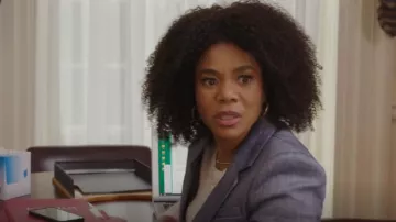 Veronica Beard Kelson Blazer worn by Candace Murchison (Regina Hall) as seen in The Best Man: The Final Chapters (S01E06)