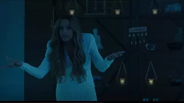 Balmain Laced Mini Dress worn by Shelby Taylor (Melissa De Sousa) as seen in The Best Man: The Final Chapters (S01E06)