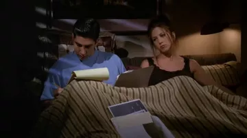 Hanky Panky Cami Tank Top in Black worn by Rachel Green (Jennifer Aniston) in Friends (S03E01)