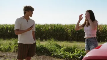J.Crew 6" Dock Short In Stretch Seersucker worn by Jeremiah (Gavin Casalegno) as seen in The Summer I Turned Pretty (S02E02)