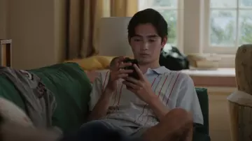 Obey Brick Lane Polo worn by Steven (Sean Kaufman) as seen in The Summer I Turned Pretty (S02E03)