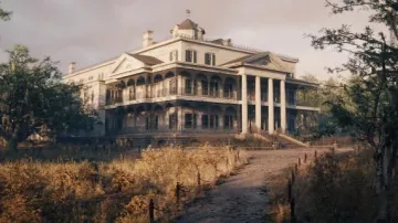 Gracey Manor on Esplanade Street in New Orleans, Louisiana as seen in Haunted Mansion movie