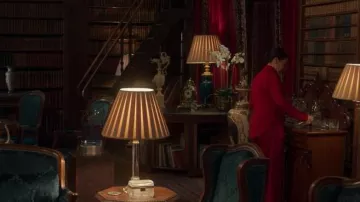 Hatfield House library where Sonya Falsworth (Olivia Colman) has a chat with Fury in Secret Invasion (S01E01)