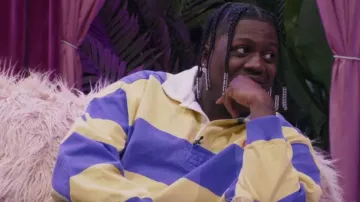 Polo Ealph Lauren Lau­ren Rug­by Shirt worn by Lil Yachty as seen in The Eric Andre Show (S06E08)