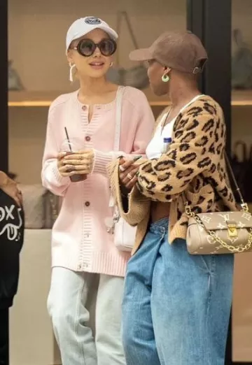 Wimbledon Logo Cap worn by Ariana Grande in London on July 18, 2023
