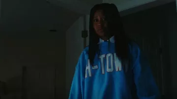 Classyivy H Town Sweatshirt, Rockets Sweatshirt, Houston worn by Dre (Dominique Fishback) as seen in Swarm (S01E05)