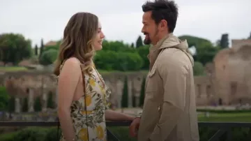 Melloday Chiffon Maxi Dress worn by  Hope Logan(Annika Noelle) as seen in The Bold and the Beautiful on  June 18, 2023