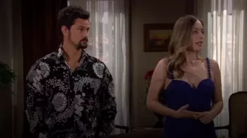 NN07 Hans Shirt worn by Thomas Forrester (Matthew Atkinson) as seen in The Bold and the Beautiful on  June 25, 2023