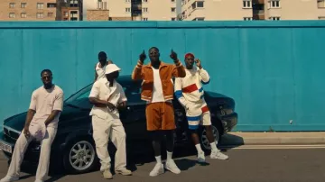 Louis Vuitton All White LV Trainer Baskets portées par Stormzy dans STORMZY & RAYE - THE WEEKEND