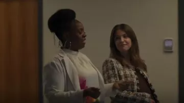 Ted Baker Kat­tyia Blouse worn by Lea Dilallo (Paige Spara) as seen in The Good Doctor (S06E21)