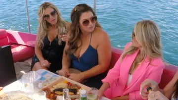 Herve Leger Bandage Dress worn by Jennifer Pedranti as seen in The Real Housewives of Orange County (S17E07)