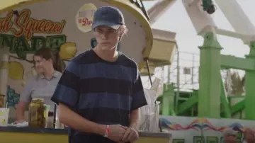 Old Navy Soft-Washed Rugby-Stripe T-Shirt worn by Conrad (Christopher Briney) as seen in The Summer I Turned Pretty (S02E04)