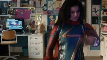 Ms. Marvel Superhero costume worn by Kamala Khan (Iman Vellani) in The Marvels