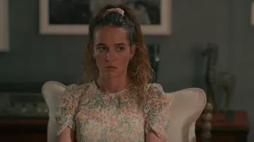 Walter Baker Jordyn Top In Vineyard usado por CeCe Matney (Harlan Drum) como se ve en Sweet Magnolias (S03E04)