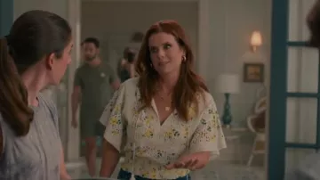 Conjunto de collar Madewell Palisade usado por Maddie Townsend (JoAnna Garcia) como se ve en Sweet Magnolias (S03E04)