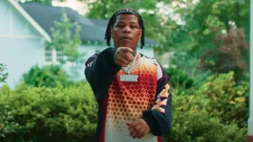 Sudadera Oversize Dries Van Noten Orange usada por Rylo Rodriguez Equal Dirt (Official Music Video)