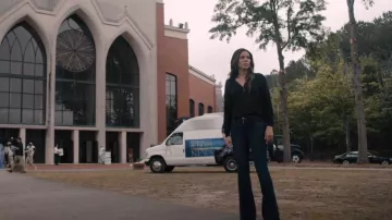 Frame Le High Flare Jeans worn by Grace Greenleaf (Merle Dandridge) as seen in Greenleaf TV show (S05E01)