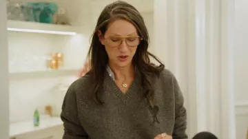 Ami Alexandre Mattiussi Ami de Cœur Suéter usado por Jenna Lyons como se ve en The Real Housewives of New York City (S14E02)