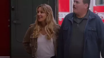 Rails Collins Jacket worn by Lucy McConky (Hassie Harrison) as seen in Tacoma FD (S04E01)