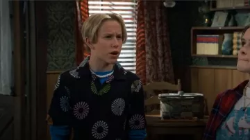 Be Proud Medallion Print Polo In Black Colorblock Foulard worn by Jake Jacobs (Luke Busey) as seen in BUNK'D (S06E29)