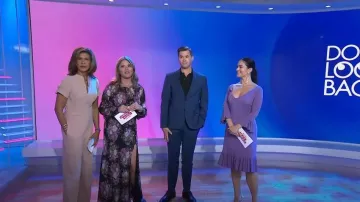 Celine Mid Length Dress worn by Donna Farizan as seen in Today with Hoda & Jenna on  July 25, 2023