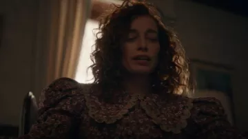 Celia B Ca­nary Dress worn by Tiffany Freeman (Valyn Hall) as seen in The Righteous Gemstones (S03E07)