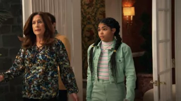 Afrm Magda Jacket worn by Millicent (Jaidyn Triplett) as seen in iCarly (S03E10)