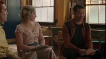 Ben Sherman Striped Po­lo T-Shirt worn by Clay Walker (Karl Walcott) as seen in Riverdale (S07E16)