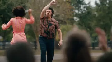 Paul Smith Gents Tailored Camp Shirt worn by Jesse Gemstone (Danny McBride) as seen in The Righteous Gemstones (S03E09)