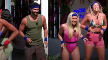 Gym Shark Vital Seamless 2.0 Shorts Bright Fuchsia Marl porté par Ella Barnes vu dans Love Island (S10E56)