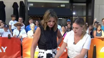 Rachel Comey Prima Top porté par Alison Roman comme vu dans Aujourd’hui le 1 août 2023