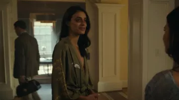 Aensso Long Soft Lightweight Silky Kimonos Robes worn by Cruz Manuelos (Laysla De Oliveira) as seen in Special Ops: Lioness (S01E03)