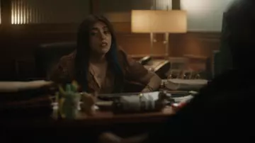 Urban Outfitters Crowley Collared Floral Mini Dress worn by Maggie (Michelle Ortiz) as seen in This Fool (S02E10)