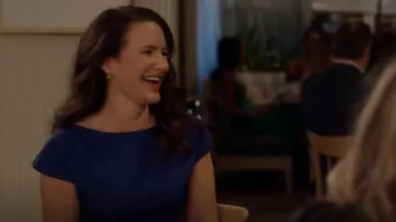 Jason Wu Collection Bubble-Hem Taffeta Midi-Dress usado por Charlotte York (Kristin Davis) como se ve en And Just Like That... (S02E08)