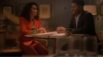 Gabriela Hearst Rhein Flared-Leg Wool Trousers worn by Edie (Kelly Rowland) as seen in grown-ish (S06E06)