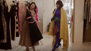 Stuart Weitzman Ultrastuart 100 Suede Over-The-Knee Boots worn by Lisa Todd Wexley (Nicole Ari Parker) as seen in And Just Like That… (S02E08)