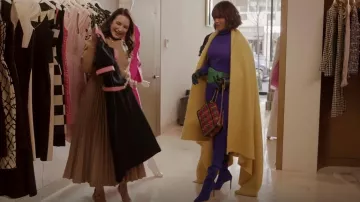 Saint Laurent Niki Medium Tweed Shoulder Bag worn by Lisa Todd Wexley (Nicole Ari Parker) as seen in And Just Like That… (S02E08)