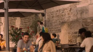 Eastpak Out Of Office Aerial Aqua worn by Nick Nelson (Kit Connor) as seen in Heartstopper (S02E06)