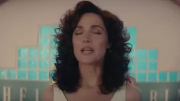 Gorjana Mini Venice Necklace worn by Sheila Rubin (Rose Byrne) as seen in Physical (S03E01)