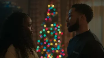 Jacquemus Logo-Print T-shirt by worn by Emmett Washington (Jacob Latimore) as seen in The Chi (S05E03)