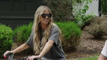 Tom Ford Eyewear Whyatt Butterfly Gafas de sol con montura usadas por Christina El Moussa como se ve en Christina on the Coast (S05E10)