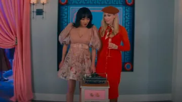 Zimmermann Dancer Puff Sleeve Mi­ni Dress worn by Grace (Poppy Liu) as seen in The Afterparty (S02E04)