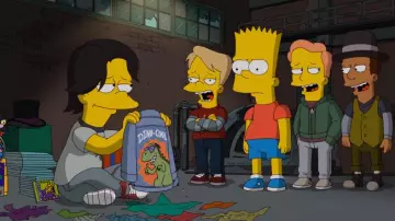 Red t-shirt worn by Bart Simpson in The Simpsons (Season 31 Episode 22)